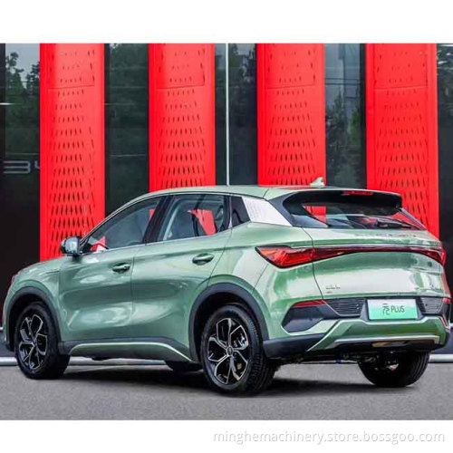 China Second-Hand 4 Wheel 5 Seat Byd Yuan Plus Electric Car Support Fast Charging for Sell
